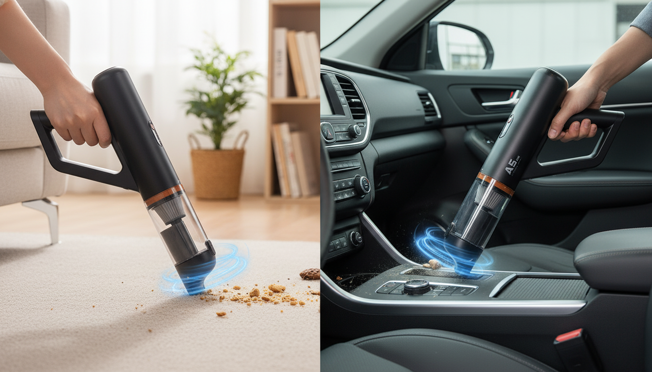 12000Pa Cordless Handheld Vacuum for Home & Car Cleanup