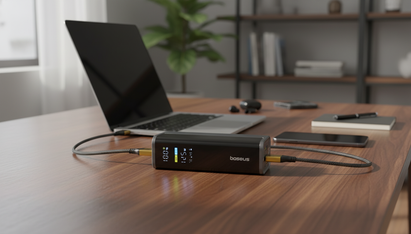 145W 20800mAh Power Bank With Smart Display (USB-C)