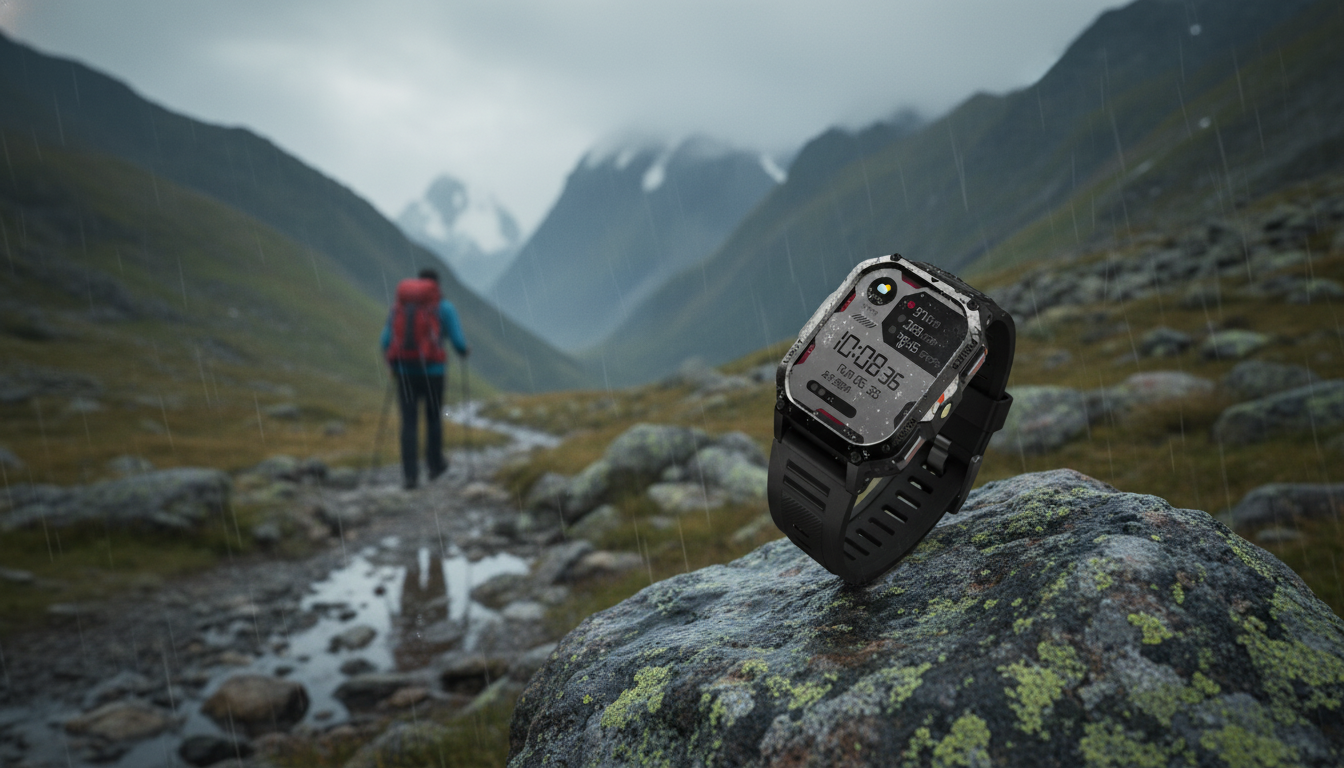 Big-Screen Outdoor Smartwatch: 2.01" HD + Long Battery