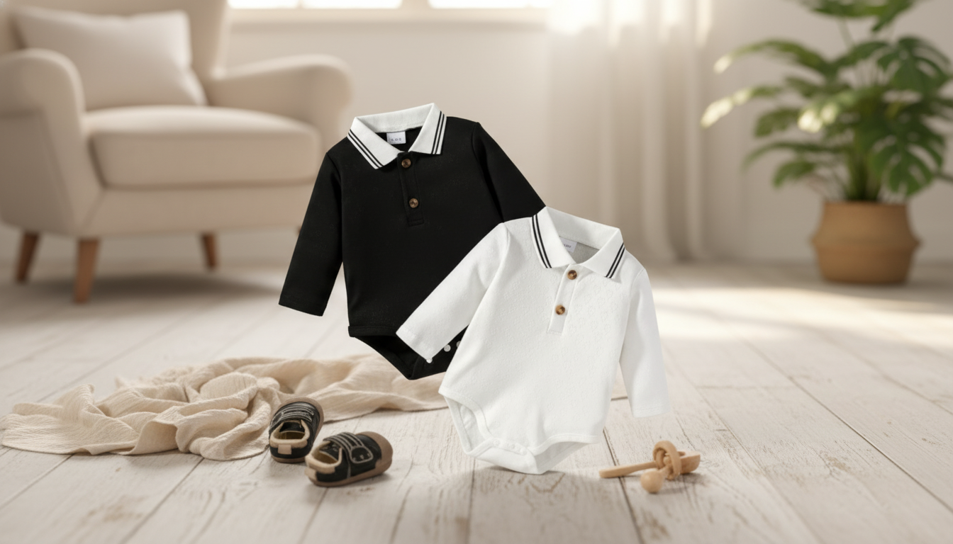 2-Pack Baby Boy Streetwear Jumpsuits: Long Sleeve (0–18M)