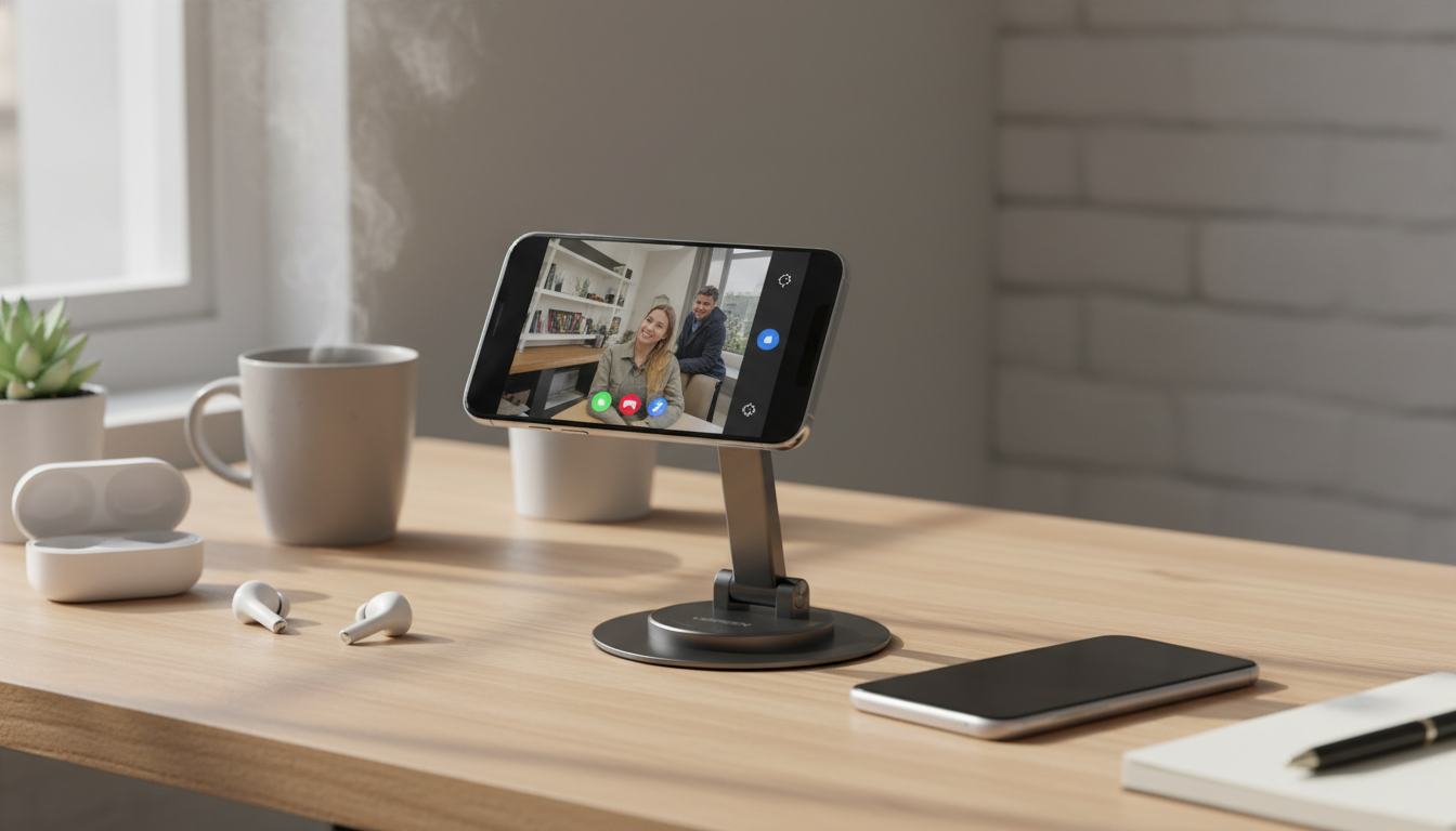360° Rotating Magnetic Phone Stand for MagSafe & Android
