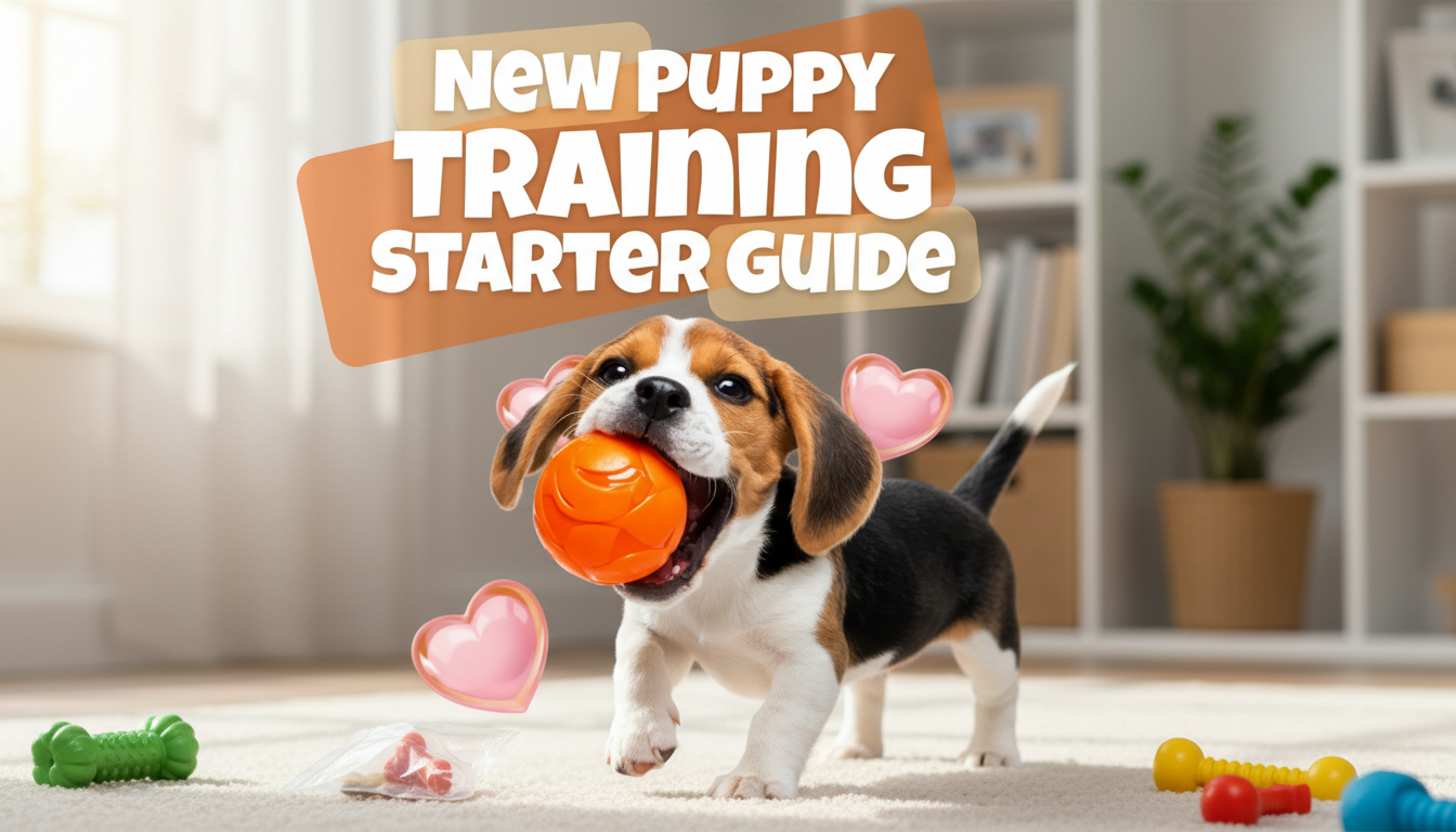 4-Week Puppy Training Plan: Potty, Crate, Cues & Social
