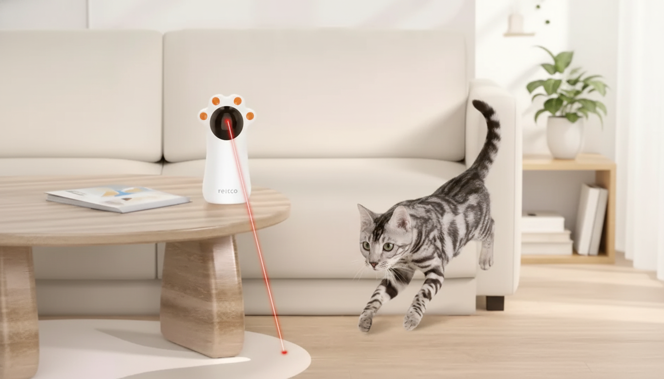 Automatic Cat Laser Toy: Easy Daily Chase Play