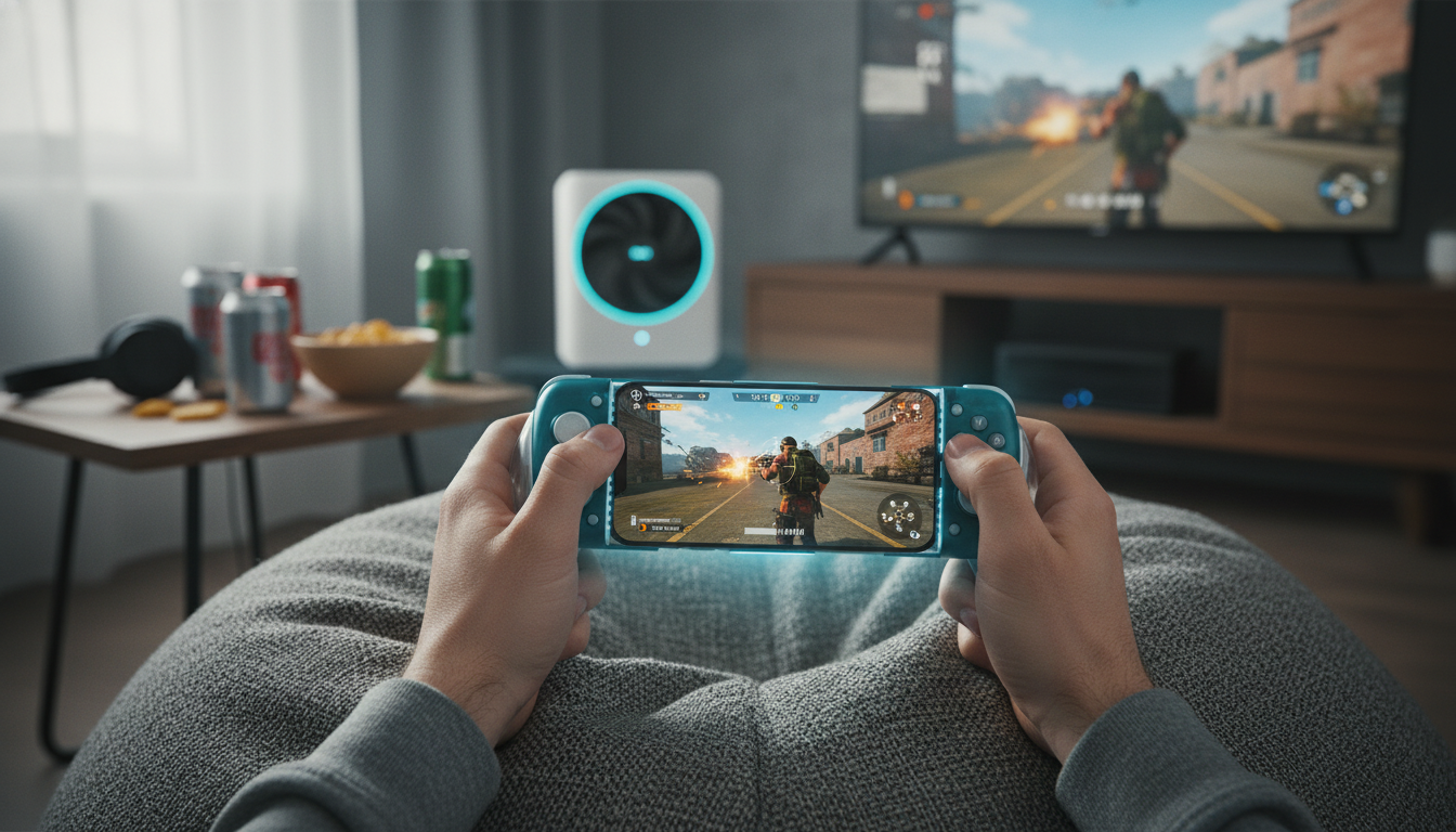Cool-Running Mobile Gamepad for Steady Aim & FPS
