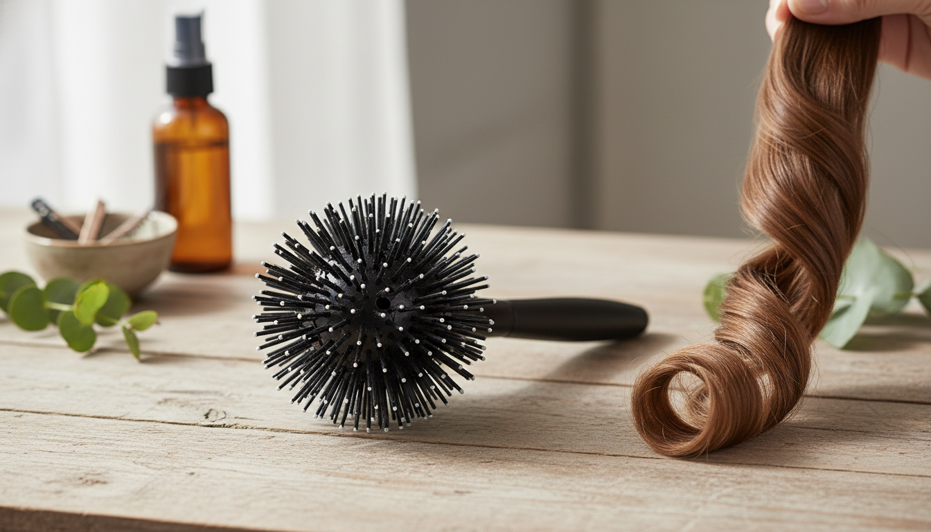 Easy 360° Curls & Root Lift With a 3D Round Brush