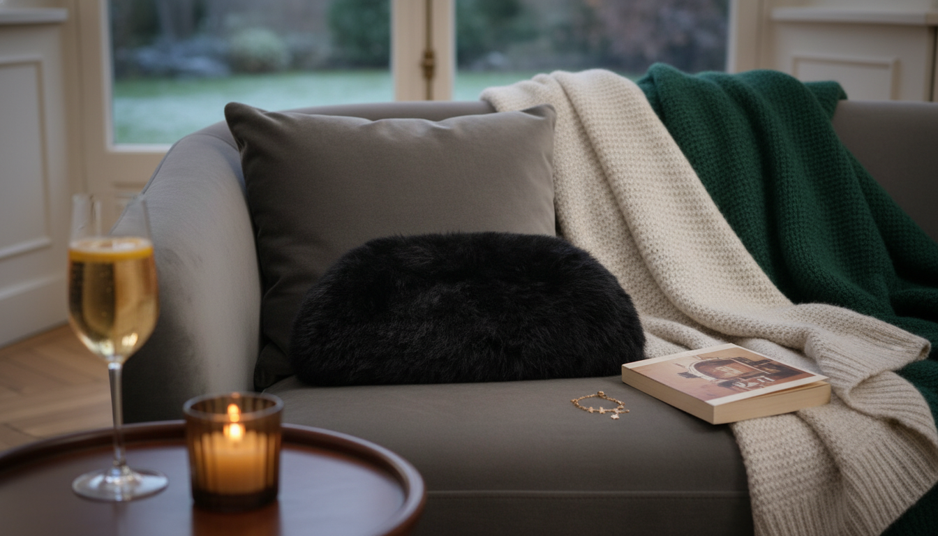 Faux Fur Envelope Clutch: Fluffy, Elegant Evening Bag