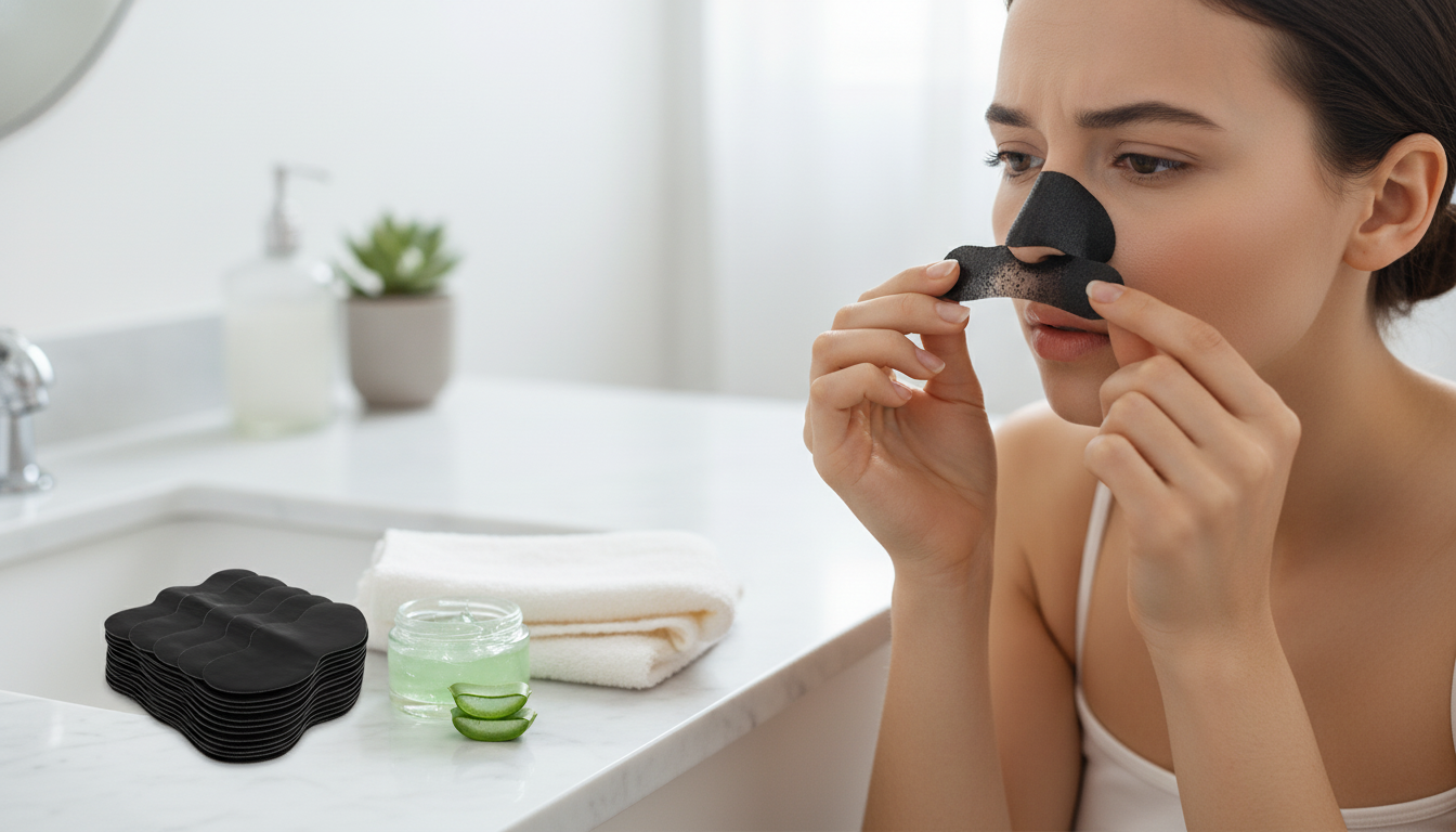 How to Use Nose Blackhead Remover Strips Without Irritation