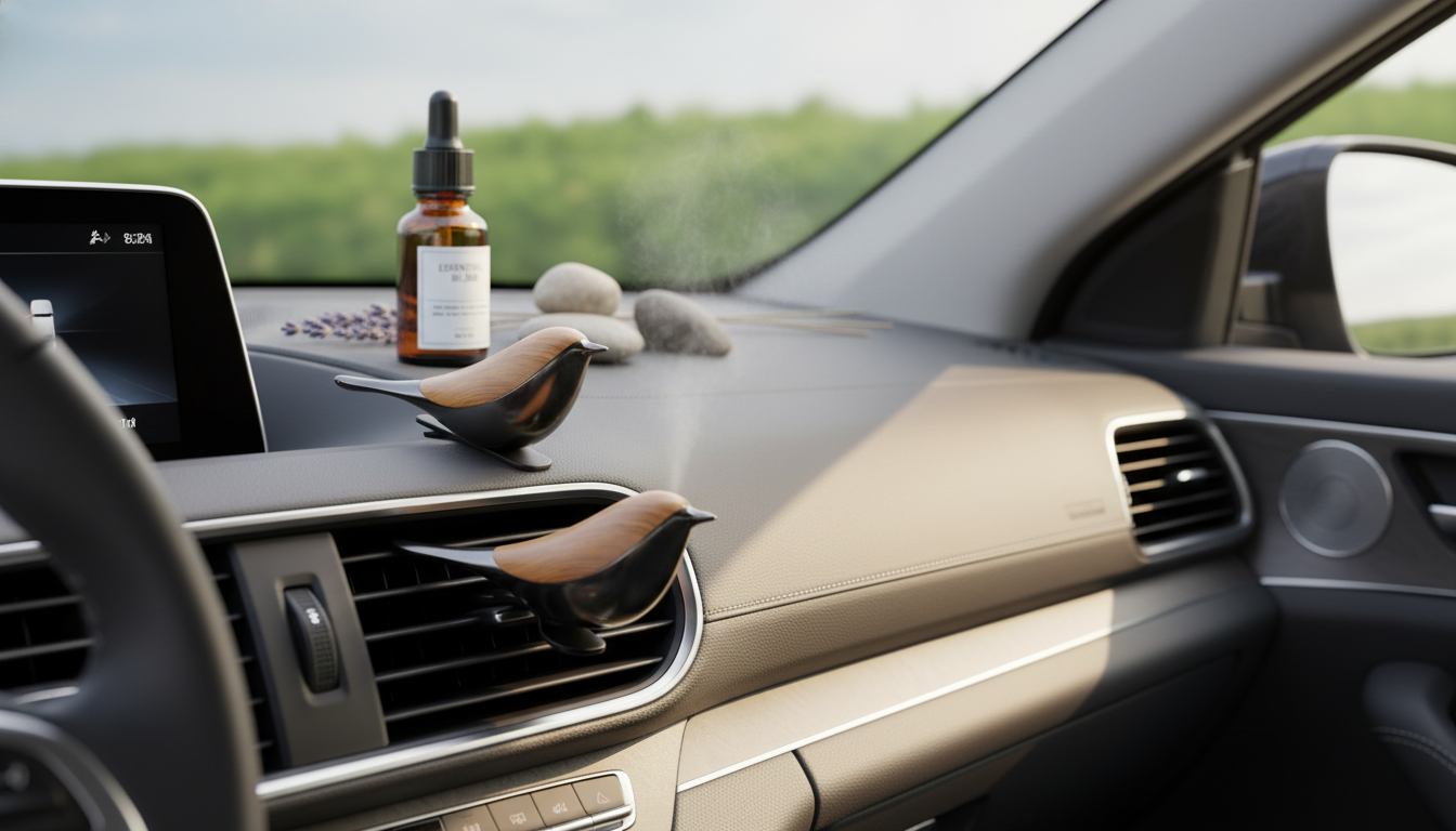 Lucky Bird Vent Diffuser for a Clean, Calm Car Scent