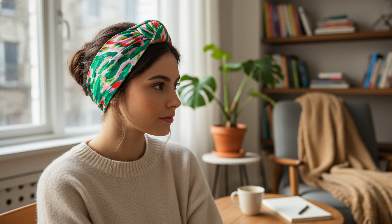 Oversized Camo Wide Headband: Comfort, Hold & Styling