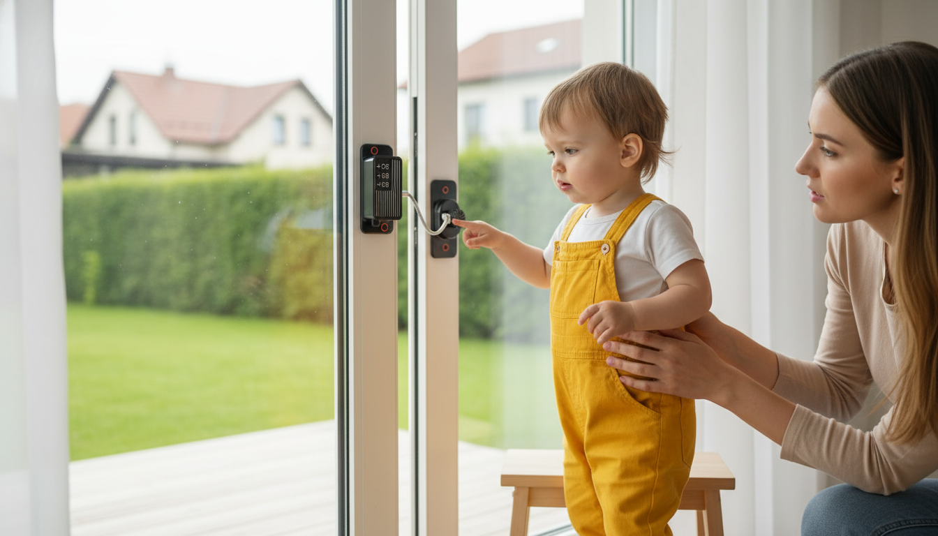 Password Window & Door Locks for Toddler Home Safety
