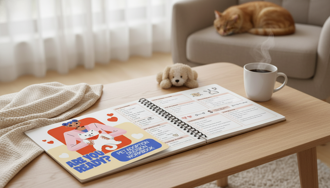 Pet Adoption Readiness Workbook: Plan Time, Costs & Home