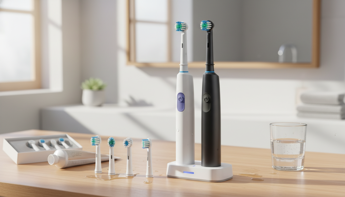 Rotating Electric Toothbrush: 5 Modes + 4 Heads Guide