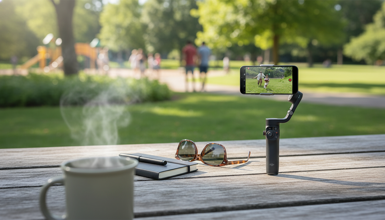 Smooth Smartphone Video: 3-Axis Gimbal + ActiveTrack