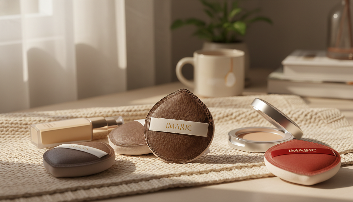 Soft Air Cushion Puff for Liquid & Powder: Smooth Finish