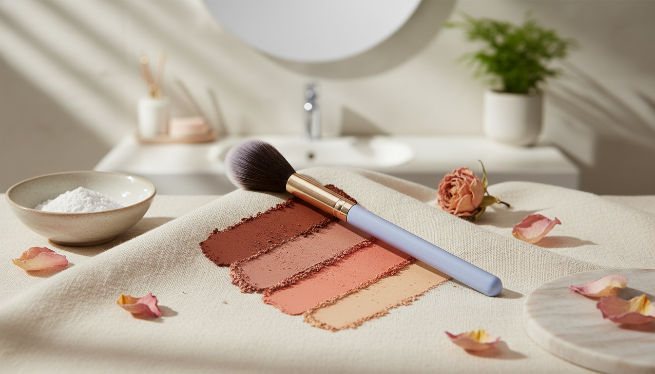 Soft-Focus Face Brush for Blush, Highlight & Loose Powder