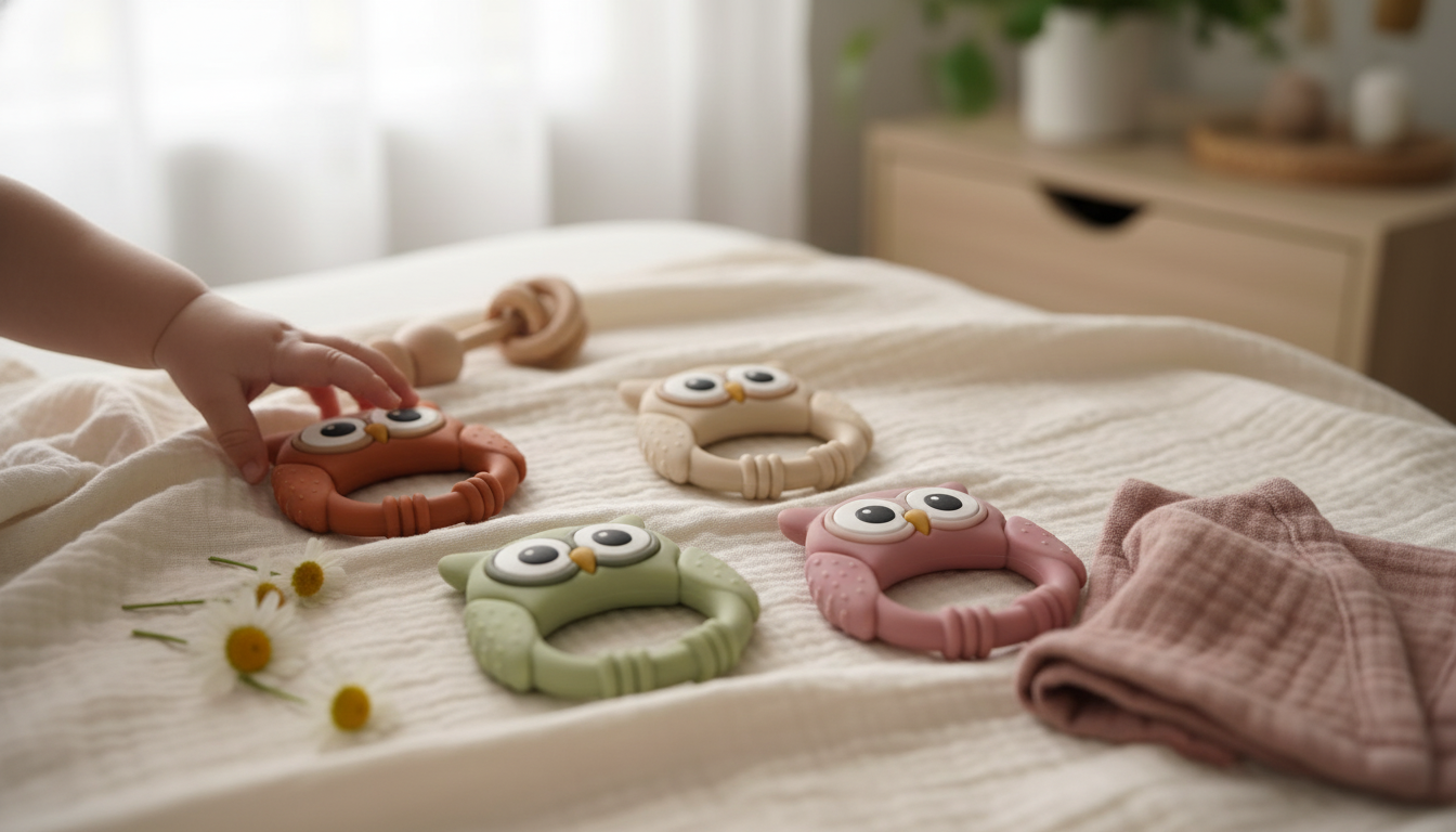 Soft Silicone Owl Teether: Safe, Soothing Relief Tips