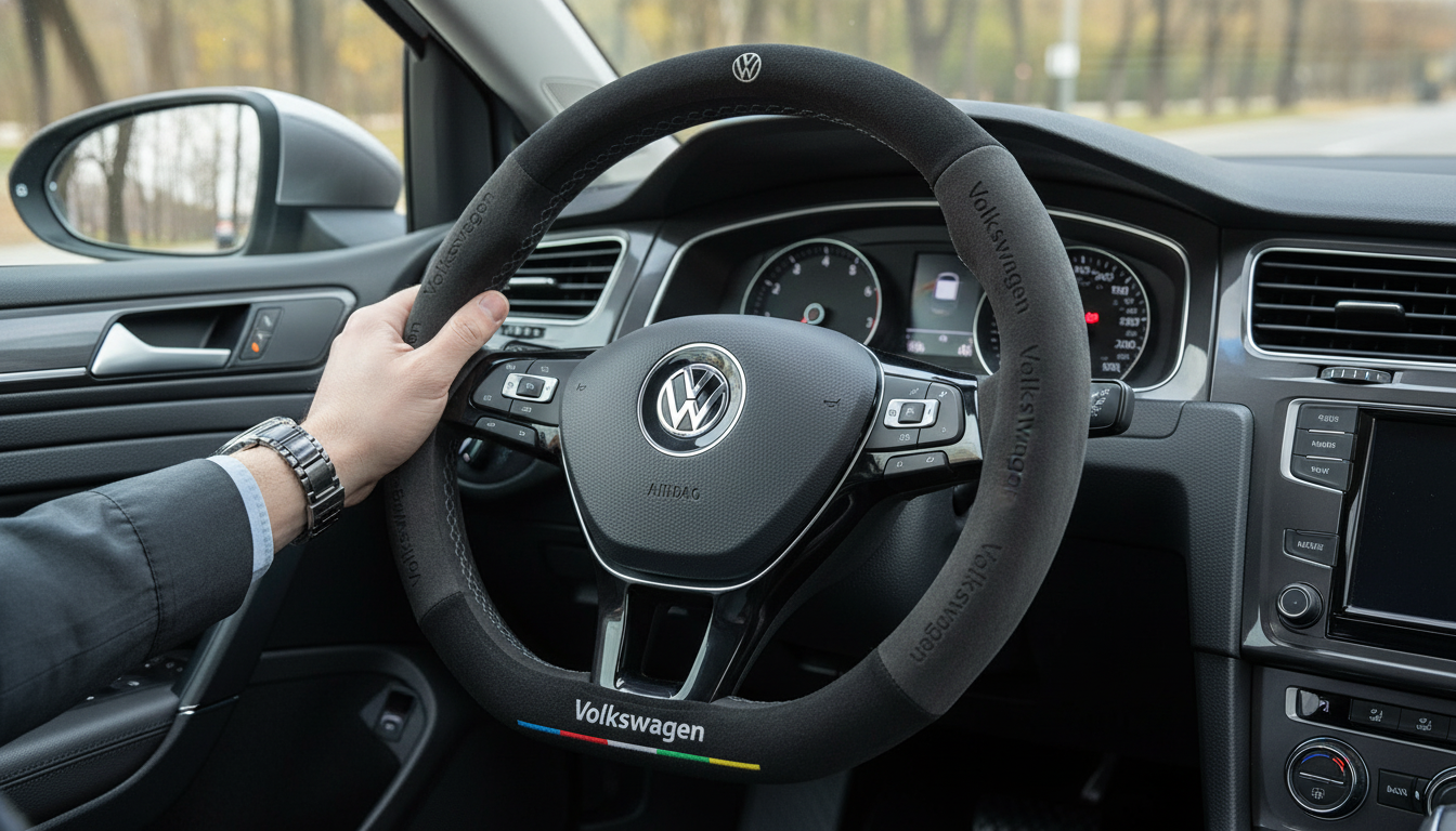 Suede Steering Wheel Cover: Grip, Comfort, Less Slip