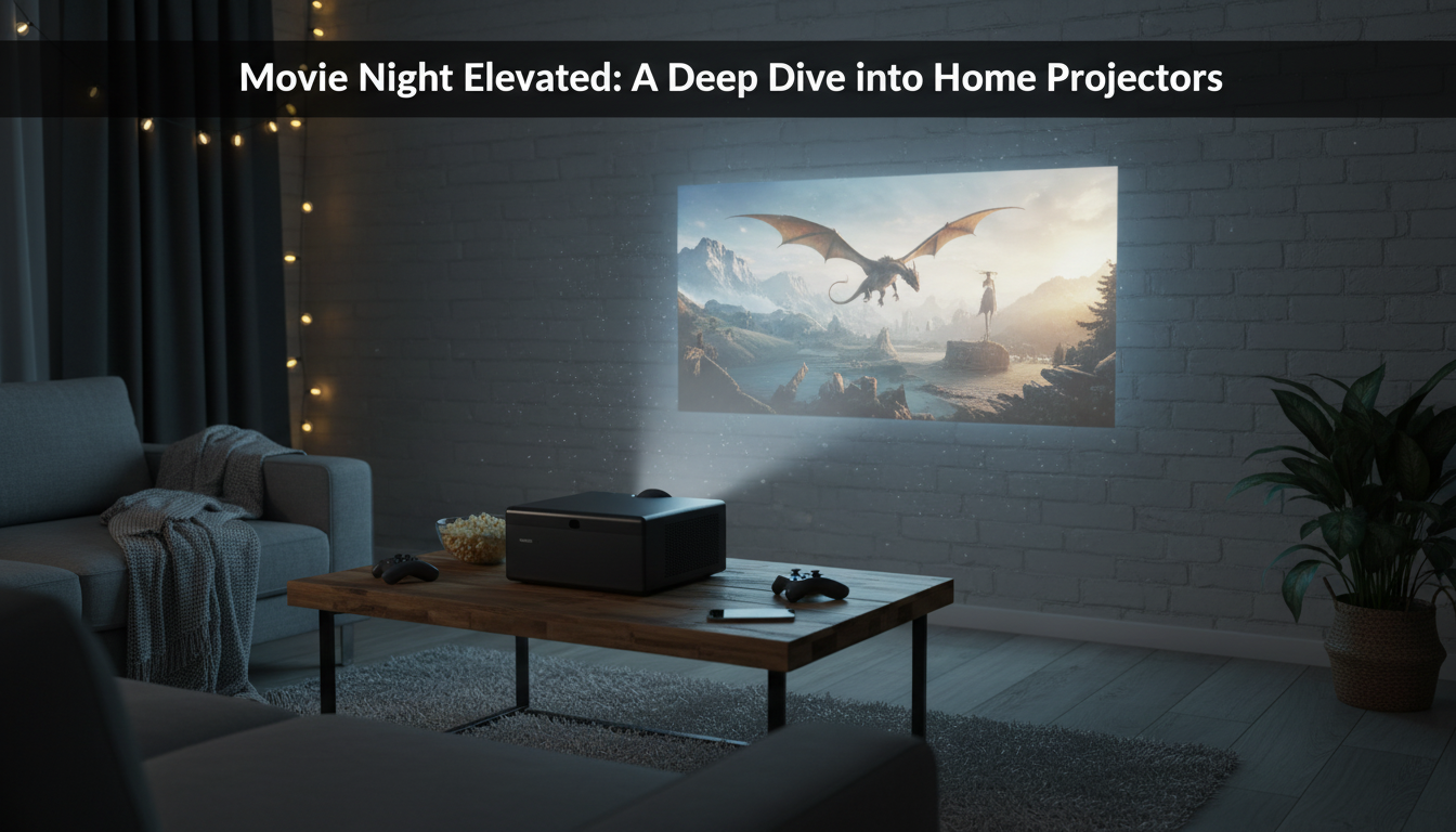 X5 Pro Projector: 1080P + 4K Support, 1100 ANSI, Android